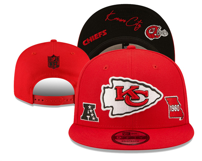 Kansas City Chiefs Stitched Snapback Hats 0146